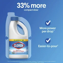 Clorox Disinfecting Concentrate Liquid Bleach, 42 Fl Oz, Clear