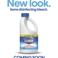 Clorox Disinfecting Concentrate Liquid Bleach, 42 Fl Oz, Clear