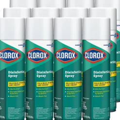 Clorox® Disinfecting Spray, Fresh Scent, 19 Oz Bottle, Case Of 12