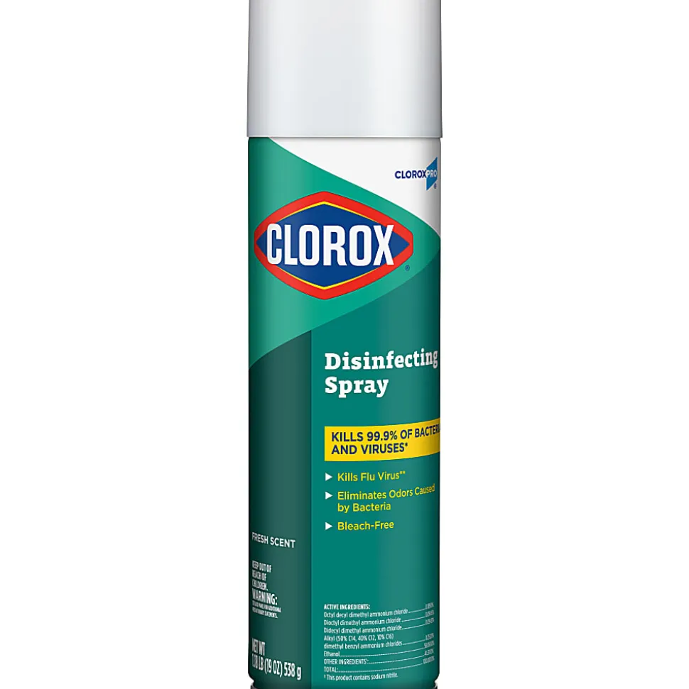 Clorox® Disinfecting Spray, Fresh Scent, 19 Oz Bottle