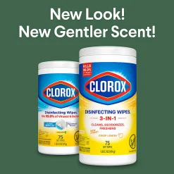 Clorox® Disinfecting Wipes, Bleach Free Cleaning Wipes – Crisp Lemon - 75 Count
