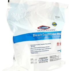 Clorox Healthcare Bleach Germicidal Wipes, 12