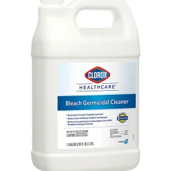 Clorox Healthcare Bleach Germicidal Cleaner Refill, 128 Fluid Ounces, Pack of 4 (68978)