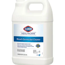 Clorox Healthcare Bleach Germicidal Cleaner Refill, 128 Fluid Ounces, Pack of 4 (68978)