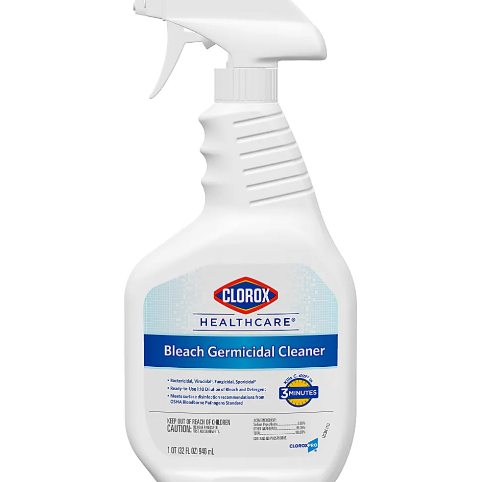 Clorox Healthcare® Bleach Germicidal Cleaner Spray, 32 Ounces