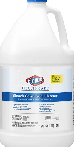 Clorox Healthcare® Bleach Germicidal Cleaner Refill, 128 Ounces
