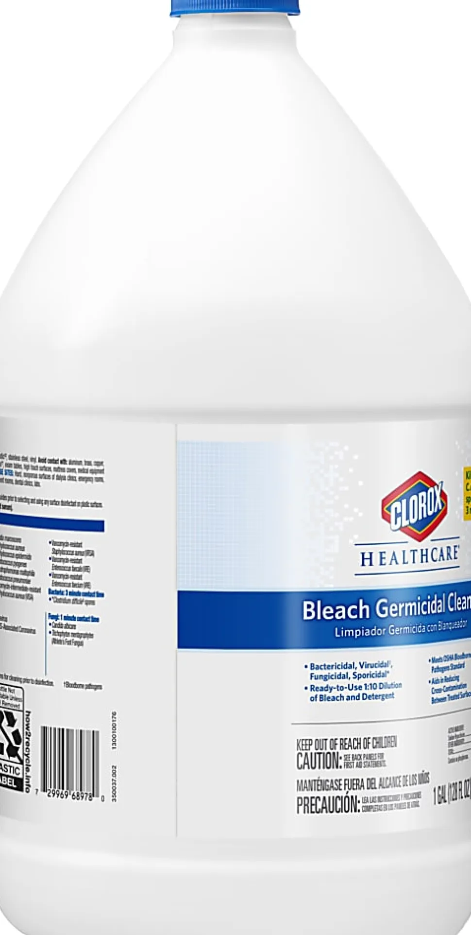 Clorox Healthcare® Bleach Germicidal Cleaner Refill, 128 Ounces