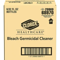 Clorox Healthcare® Bleach Germicidal Cleaner Spray, 32 Ounces Each (Pack of 6)