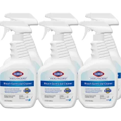 Clorox Healthcare® Bleach Germicidal Cleaner Spray, 32 Ounces Each (Pack of 6)