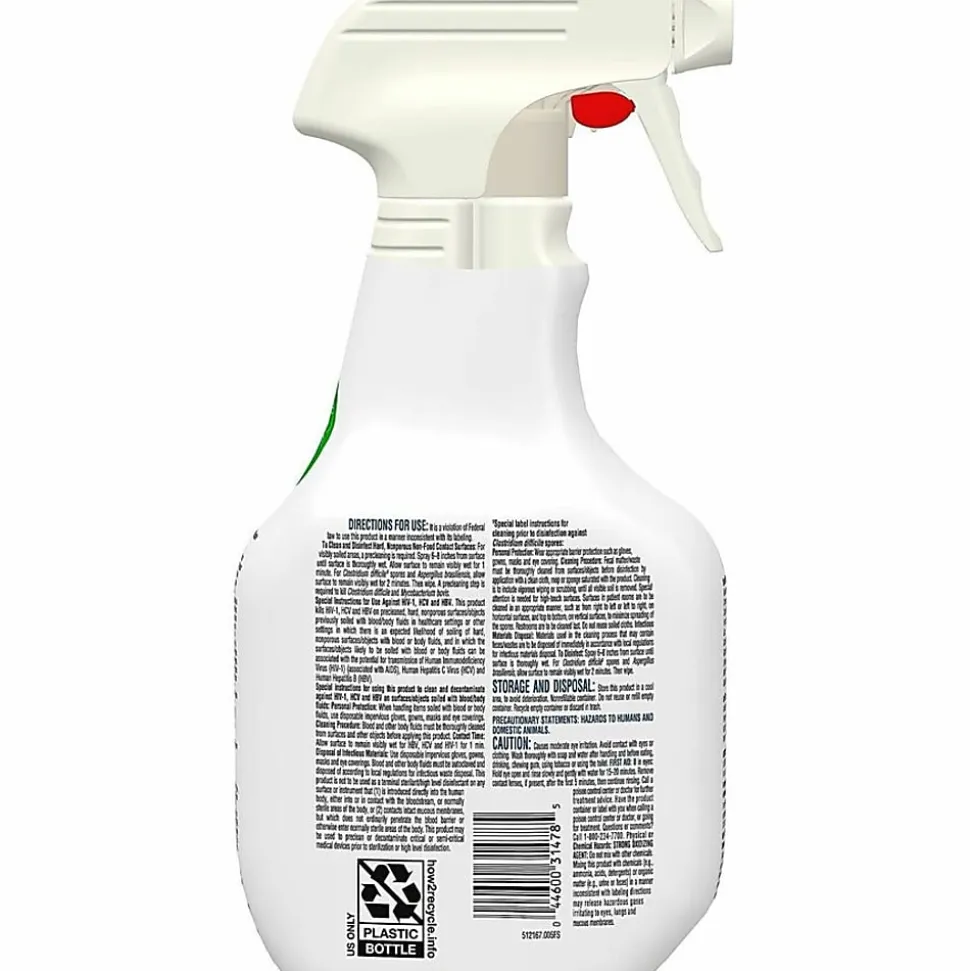 Clorox® Healthcare® Fuzion™ Cleaner Disinfectant Spray, 32 Oz Bottle
