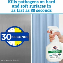 Clorox® Healthcare® Hydrogen-Peroxide Disinfecting Cleaner, 22 Oz Bottle