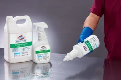 Clorox® Healthcare® Hydrogen-Peroxide Disinfecting Cleaner, 22 Oz Bottle
