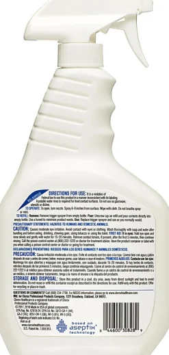 Clorox® Healthcare® Hydrogen-Peroxide Disinfecting Cleaner, 22 Oz Bottle