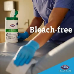 Clorox® Healthcare® Hydrogen Peroxide Disinfecting Wipes, 9