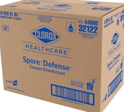 Clorox Healthcare® Spore10 Defense Cleaner Disinfectant, Refill Bottle, 128 Ounces (Pack of 4)