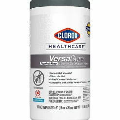 Clorox® Healthcare VersaSure Cleaner Disinfectant Wipes, 6-3/4