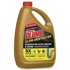 Clorox Liquid Plumr® Pro-Strength Full Clog Destroyer Plus PipeGuard, Gel, 80 oz
