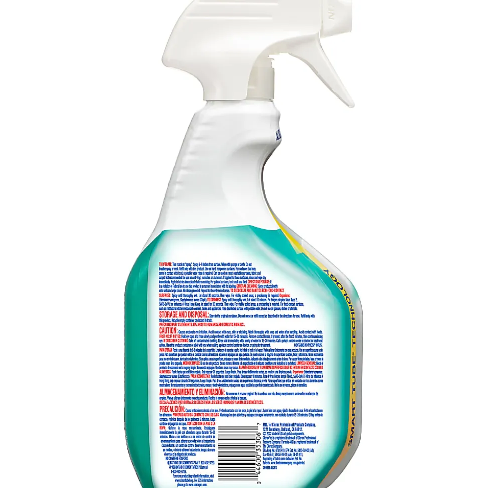 CloroxPro Formula 409 Cleaner Degreaser Disinfectant, 32 Fl Oz Spray, Case Of 12
