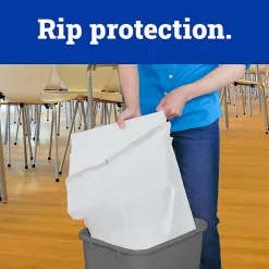 CloroxPro Glad ForceFlex Tall Kitchen Drawstring Trash Bags,  0.78 mil, 13 Gallon, Box of 100 (78374)