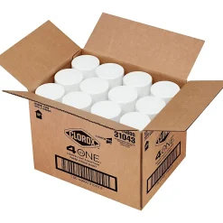 CloroxPro™ 4-in-1 Disinfectant & Sanitizer, 14 Oz, Fresh Citrus Scent, Carton Of 12 Cans