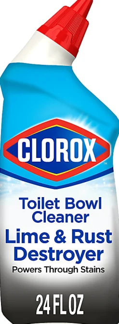 Clorox® Toilet Bowl Cleaner With Bleach, 24 Oz Bottle