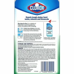 Clorox Ultra Clean Toilet Tablets Bleach - 3.50 oz (0.22 lb) - Deodorize - White - 2/Pack - 6 / Carton