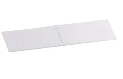 Clover Imaging Group Secap Postage Meter Double-Tape Labels, ECO6250HT, Rectangle, 2 Labels Per Sheet, Pack Of 500 Sheets