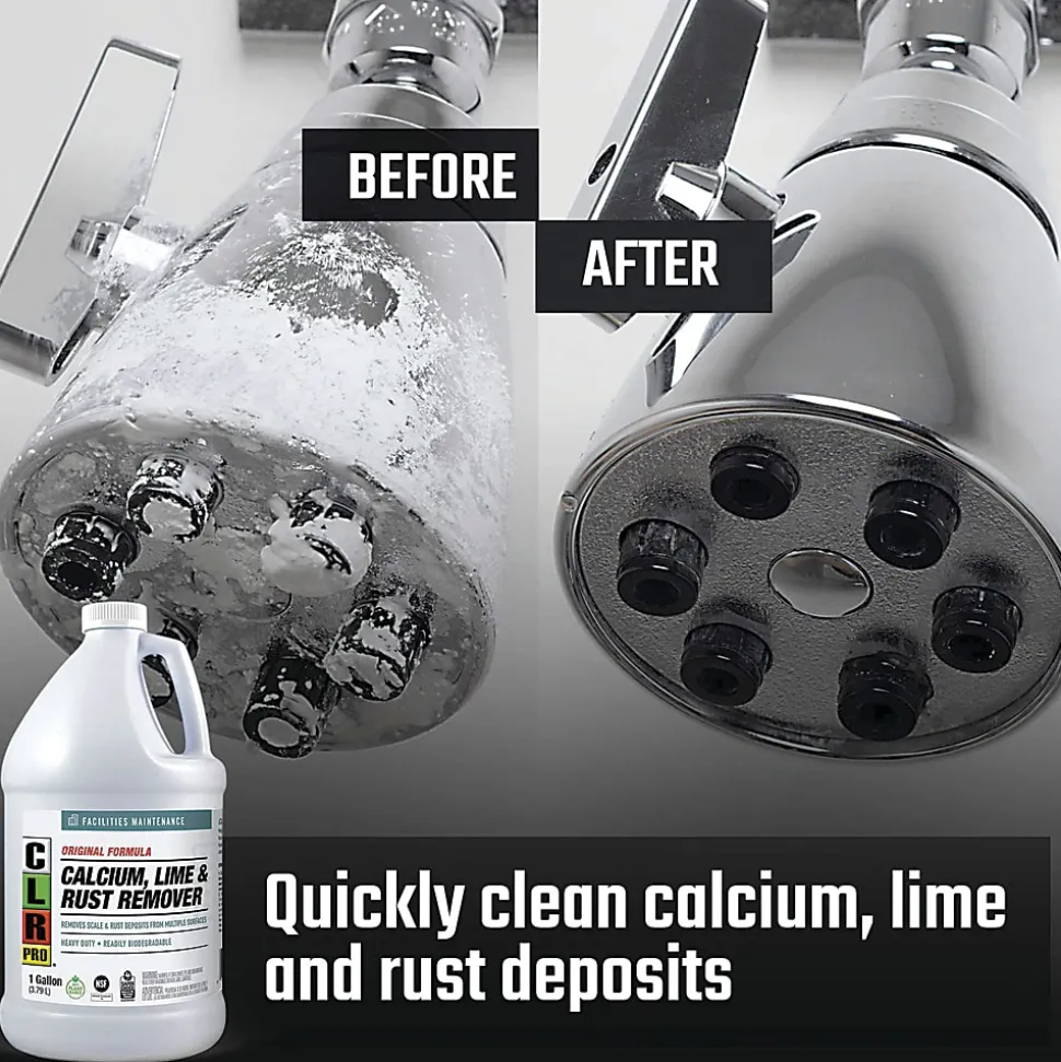 CLR Pro Commercial Calcium Lime & Rust Remover, 128 Oz