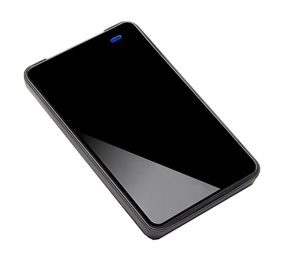 CMS Portable External Hard Drive, 2TB, 16MB Cache, SATA, V2ABSHT-2TB, Black