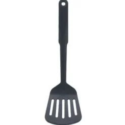 Cocina Criolla Perforated Nylon Spatula, Black