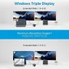 CODi CentroM3 Multi-Port USB-C Docking Station - with Dual 4K HDMI, Gigabit Ethernet & Power Delivery