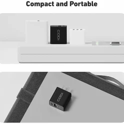 CODi Dual Port 20W Wall Charger/AC Adapter (USB-C, USB-A Outputs) - 20W -USB Type-C - USB Type-A