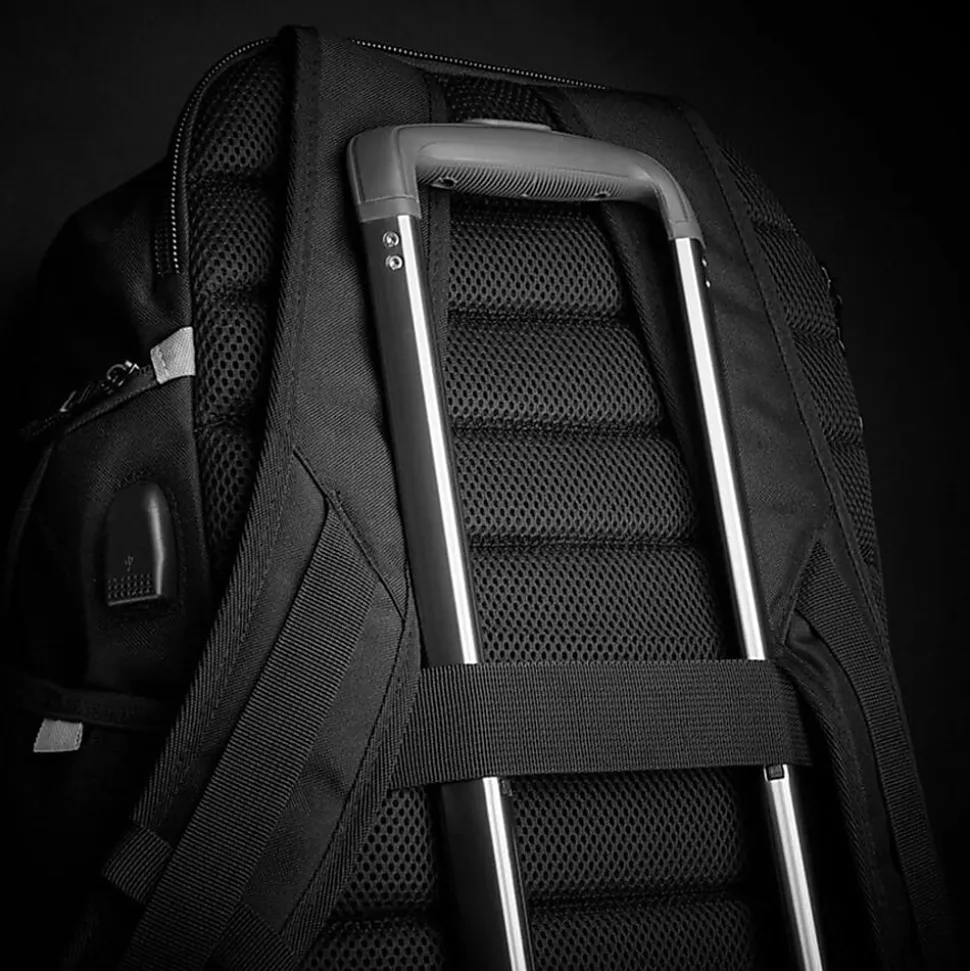 CODi Ferretti Pro Sport 17.3" Laptop Backpack - Trolley Strap & USB Cable Pass-Through