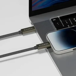 CODi USB-C to USB-C Charge & Sync Cable - 3ft Braided Nylon