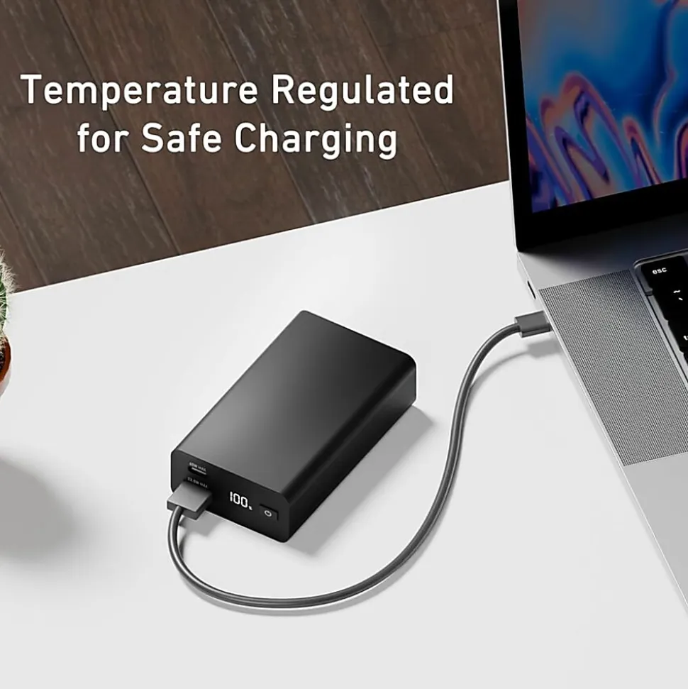 CODi 65W Laptop and Device Power Bank - with USB-C and USB-A Charging