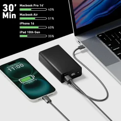 CODi 65W Laptop and Device Power Bank - with USB-C and USB-A Charging