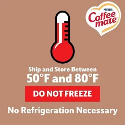 Coffee mate Café Mocha Nondairy Liquid Creamer Singles - Cafe Mocha Flavor - 0.38 fl oz (11 mL) - 200 Serving - 50/Box - 4 / Carton