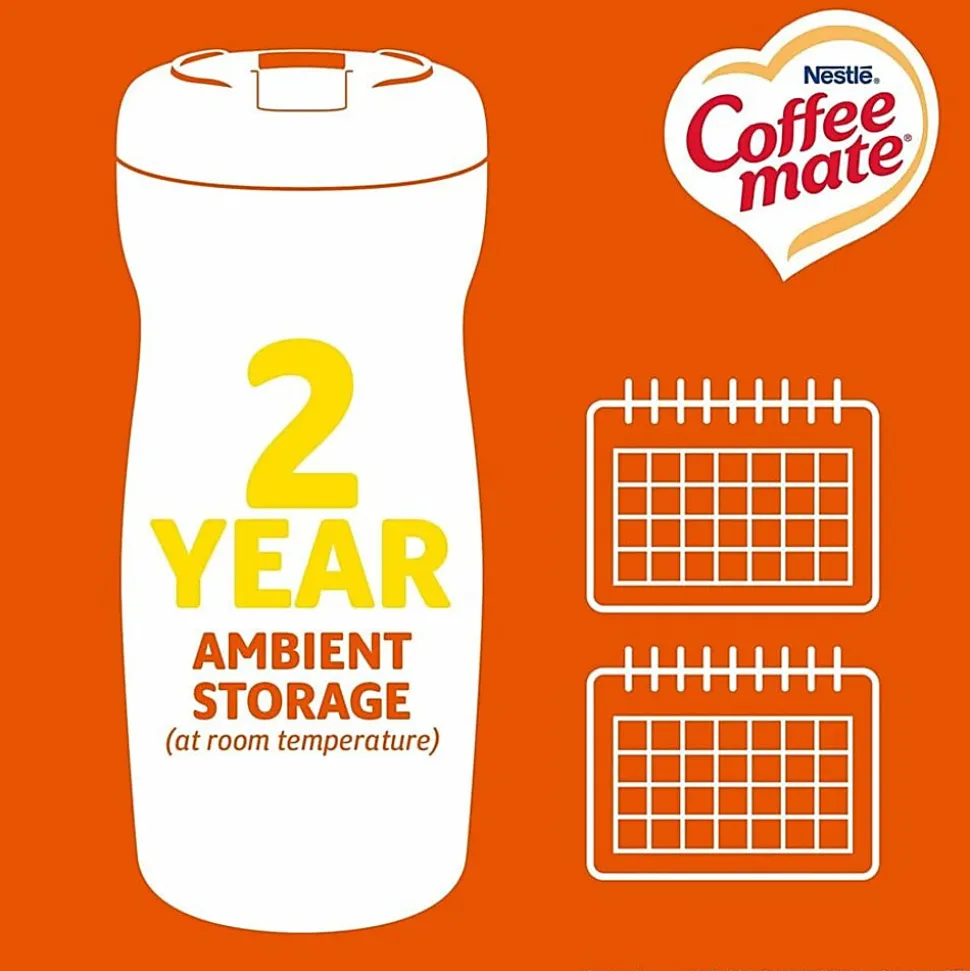 Coffee mate Hazelnut Powdered Coffee Creamer - Hazelnut Flavor - 0.94 lb (15 oz) - 1692 Serving - 12 / Carton
