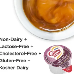 Coffee mate Italian Sweet Creme Nondairy Liquid Creamer Singles - Italian Sweet Creme Flavor - 0.38 fl oz (11 mL) - 200 Serving - 50/Box - 4 / Carton