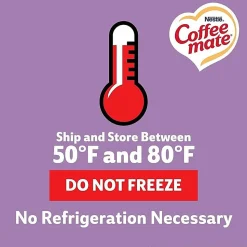 Coffee mate Italian Sweet Creme Nondairy Liquid Creamer Singles - Italian Sweet Creme Flavor - 0.38 fl oz (11 mL) - 180 / Carton