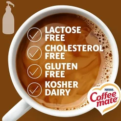 Coffee mate Snickers Flavored Liquid Creamer Pump Bottle - Snicker Flavor - 50.72 fl oz (1.50 L)Bottle - 1 Each