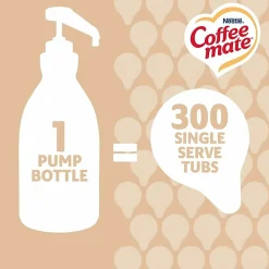 Coffee mate Sweetened Original Liquid Concentrate Coffee Creamer, 50.7 Oz, Pump Bottle, 13799CT, 2/Carton