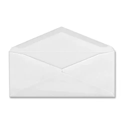 Columbian® #10 Business Envelopes, Gummed Seal, White, Box Of 500