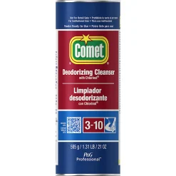 Comet Deodorizing Cleanser - For Multipurpose - 21 oz (1.31 lb) - Recommended For: Stain Remover - Deodorize - Clear - 24 / Carton