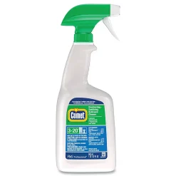 Comet® Disinfecting Bathroom Cleaner, 32 Oz, 4 Spray Triggers Per Case, Case Of 8 Bottles