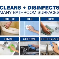 Comet Professional Disinfecting-Sanitizing Bathroom Cleaner, 32 Oz Per Bottle, Case Of 6 Bottles
