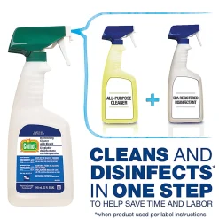 Comet Professional Multi Purpose Disinfecting Liquid Cleaner with Bleach Spray, 32 fl oz