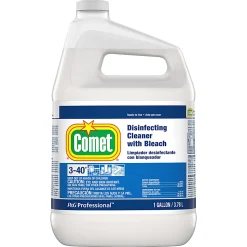 Comet® With Bleach Refill, Disinfectant Cleaner, 1 Gallon (128 Oz)