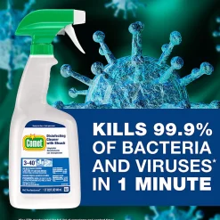 Comet® With Bleach Refill, Disinfectant Cleaner, 1 Gallon (128 Oz)
