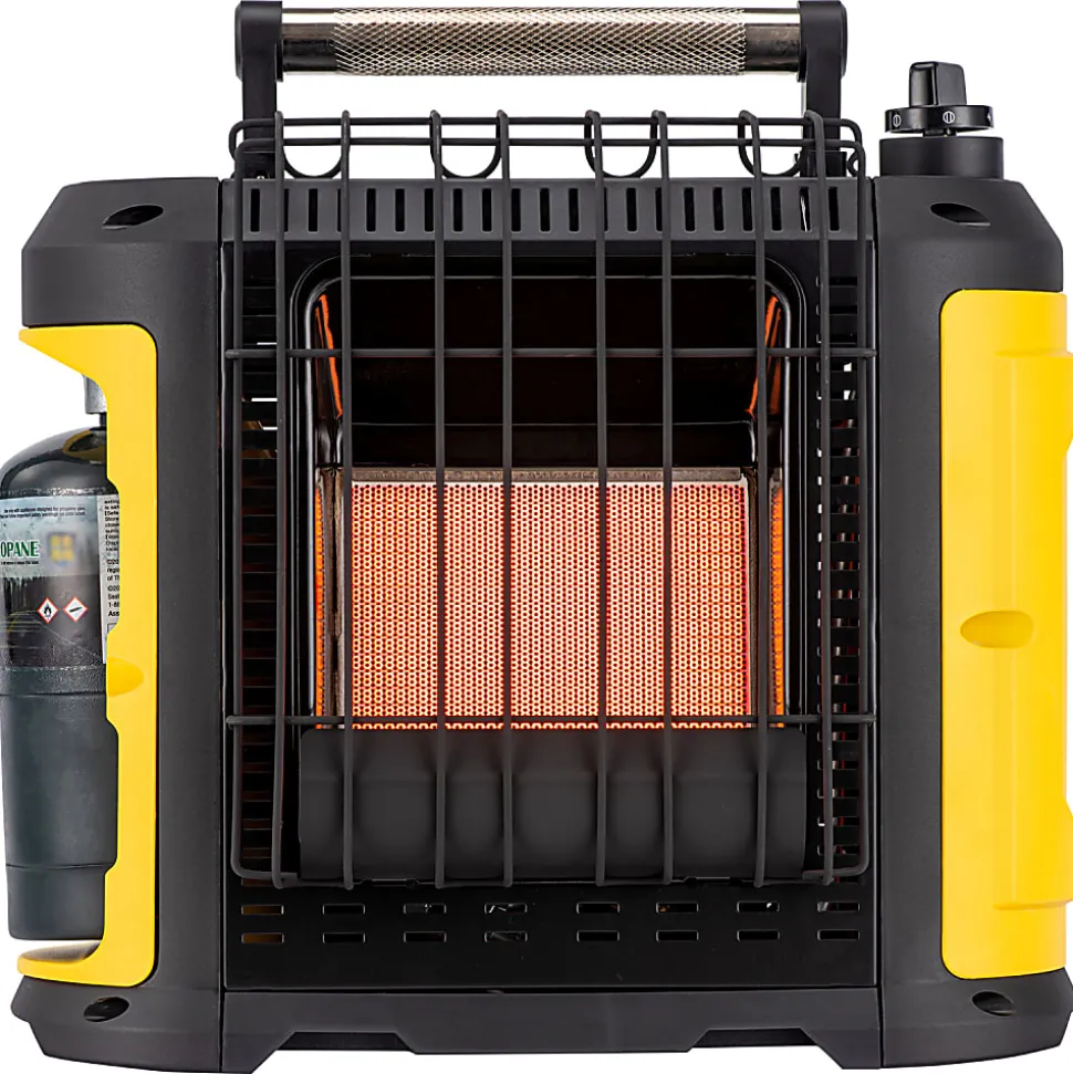 Comfort Gear® PPH-10 10,000-BTU Indoor/Outdoor Portable Personal Propane Heater, Black